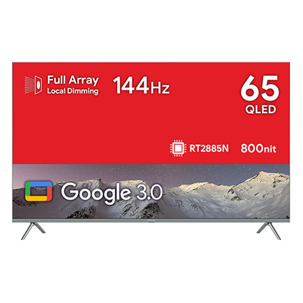 [더함] 구글OS 스마트 게이밍 QLED TV 65인치 UG654Q
