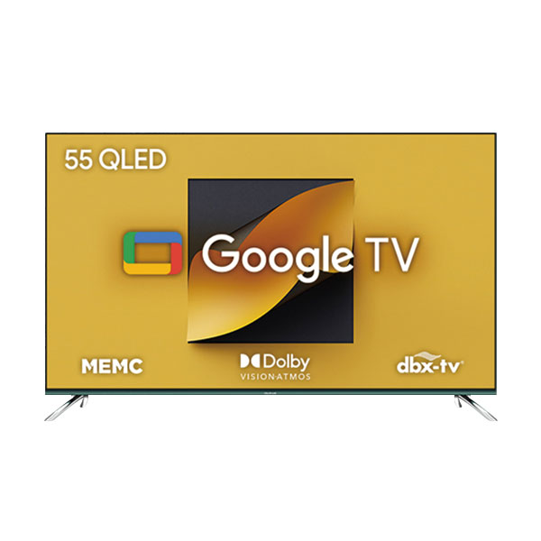 [더함] 치크 구글OS QLED TV 55인치 G554Q