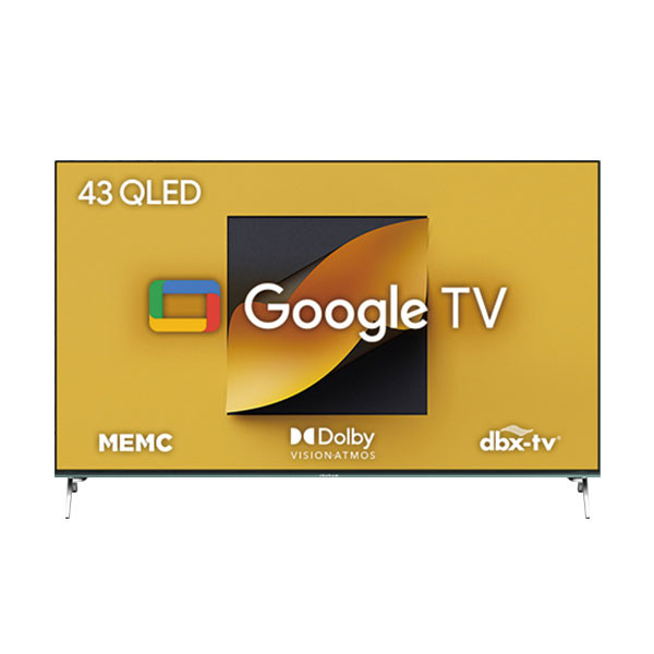 [더함] 치크 구글OS QLED TV 43인치 G434Q